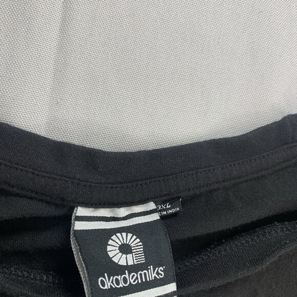 Akademiks T-Shirt Mens 3XL Pink Graphic Paradise Floral Hip Hop - Picture 5 of 9